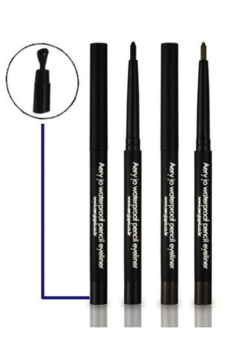 AERY JO - Waterproof Pencil Eyeliner - 2 Colors (Black, Brown) - Palace Buy