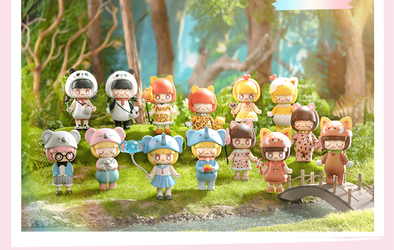 Crazy Monster Kimmy Miki Animal 2nd Blind Box - Palace Buy