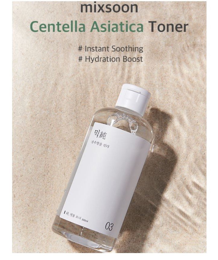 Mixsoon Centella Asiatica Toner 300ml - Palace Buy