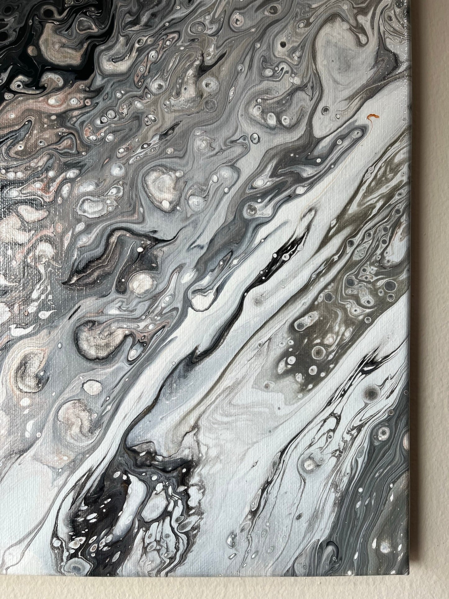 Original Hand Created Arcrylic Pouring and Fluid Art Painting on 16"x20" Canvas~ Varnished - Palace Buy