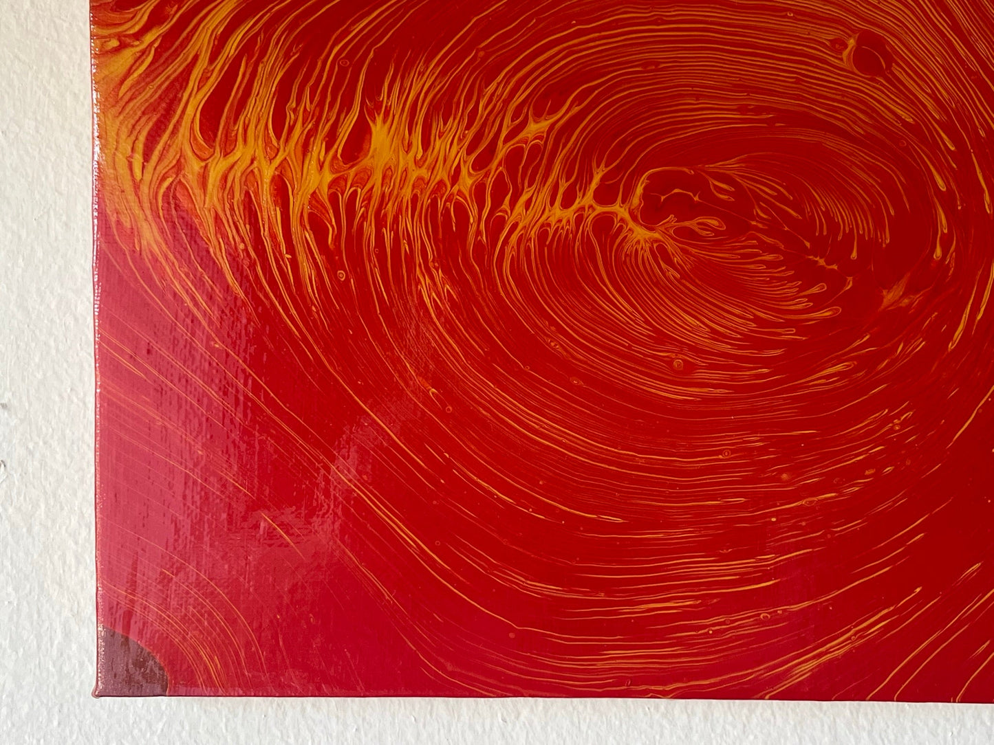 Original Hand Created Arcrylic Pouring and Fluid Art Painting on 8"x10" Canvas~ Varnished - Palace Buy