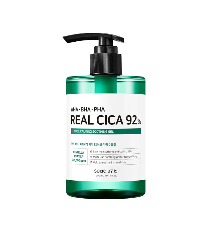 SOMEBYMI AHA BHA PHA Real Cica 92% Cool Calming Soothing Gel 300ml