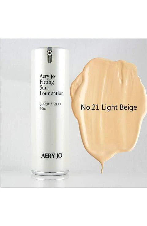 AERY JO FITTING SUN FOUNDATION 3 Color #21,#23.#33