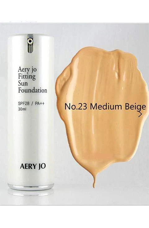 AERY JO FITTING SUN FOUNDATION 3 Color #21,#23.#33