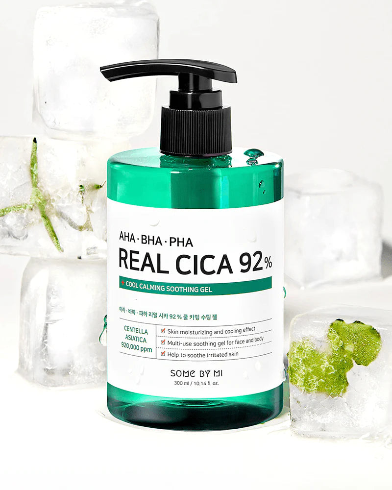 SOMEBYMI AHA BHA PHA Real Cica 92% Cool Calming Soothing Gel 300ml