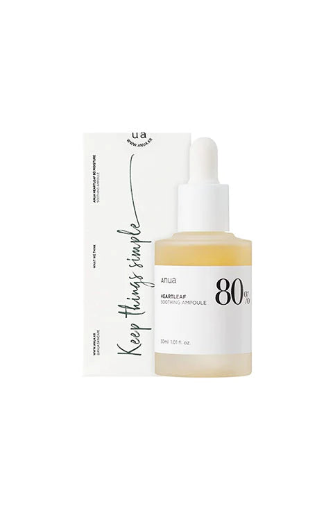 ANUA Heartleaf 80 Soothing Ampoule 30ml