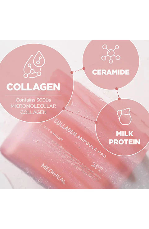 Mediheal Collagen Ampoule Pad 100pcs