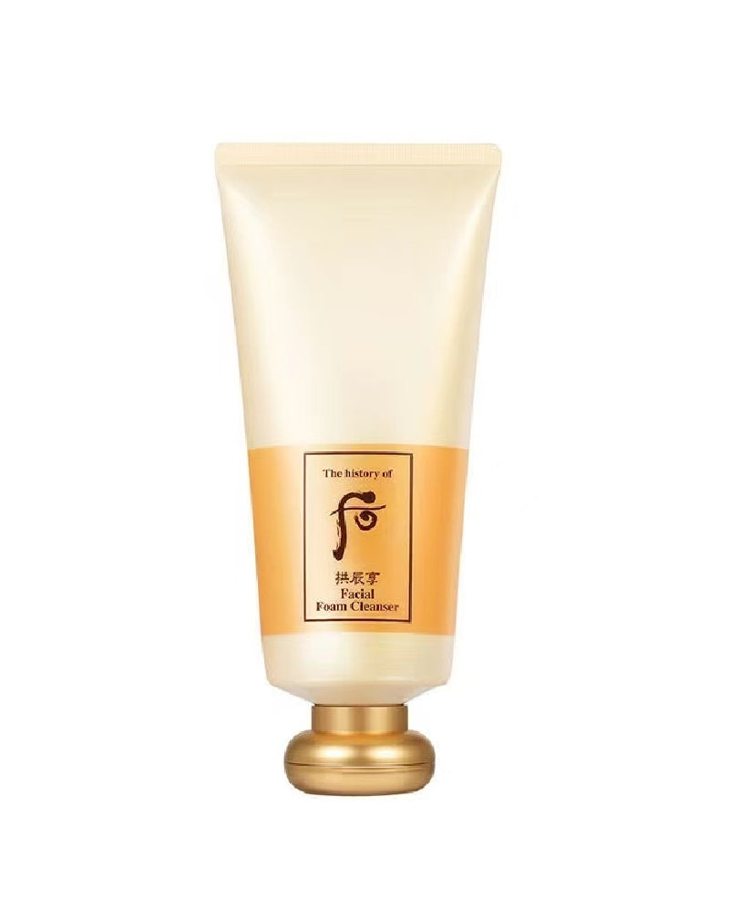 [The History of Whoo] Gongjinhyang Facial Foam Cleanser (180Ml/6.0fl.oz)