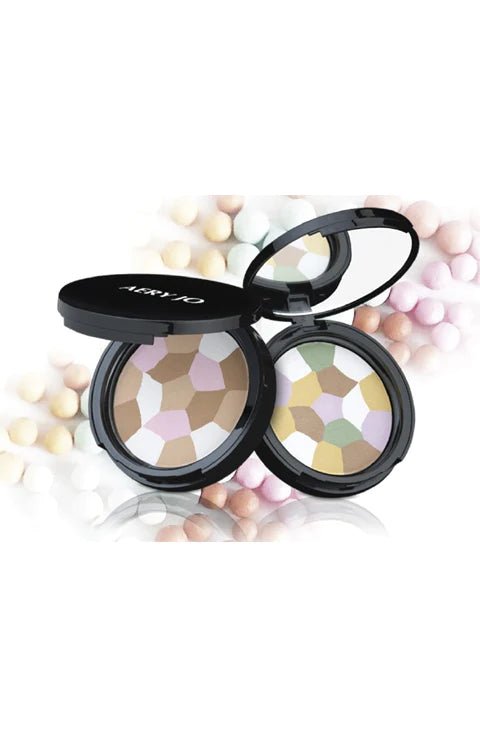 AERY JO MOSAIC COMPACT POWDER Color Yellow Mix, Pink Mix - Palace Buy