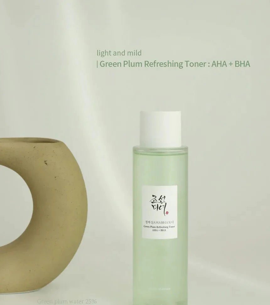 BEAUTY OF JOSEON Green Plum Refreshing Toner AHA + BHA 150ml - Palace Buy