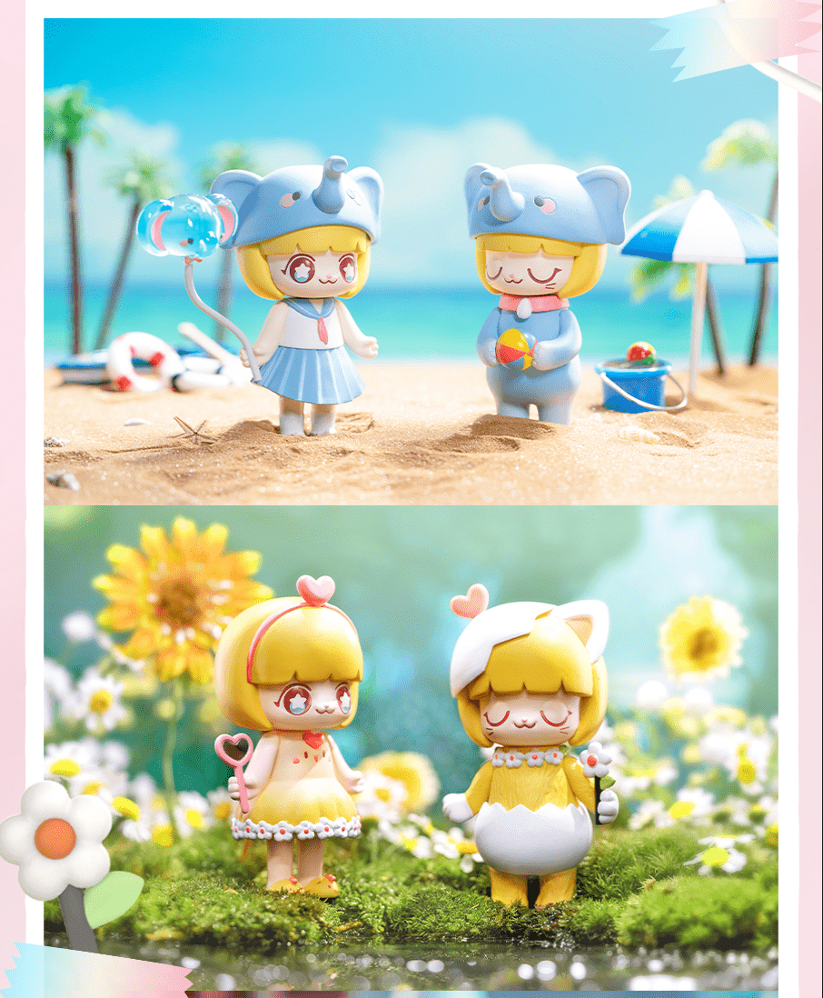 Crazy Monster Kimmy Miki Animal 2nd Blind Box - Palace Buy