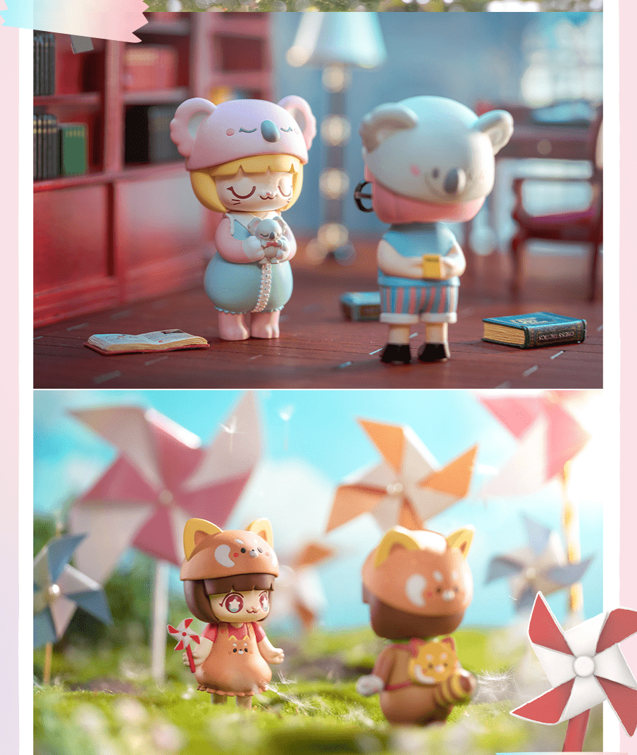 Crazy Monster Kimmy Miki Animal 2nd Blind Box - Palace Buy