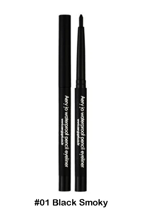 AERY JO - Waterproof Pencil Eyeliner - 2 Colors (Black, Brown)