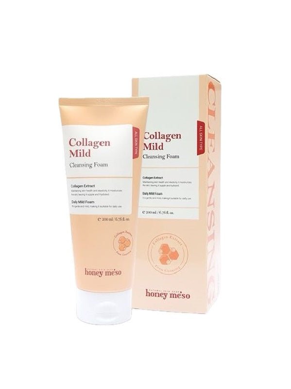 Honey Me'so Collagen Mild Cleansing Foam (200ML) - Palace Buy