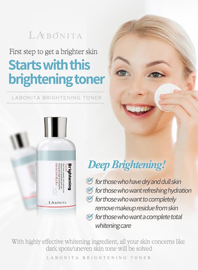 LABONITA Brightening Toner 100Ml - Palace Buy