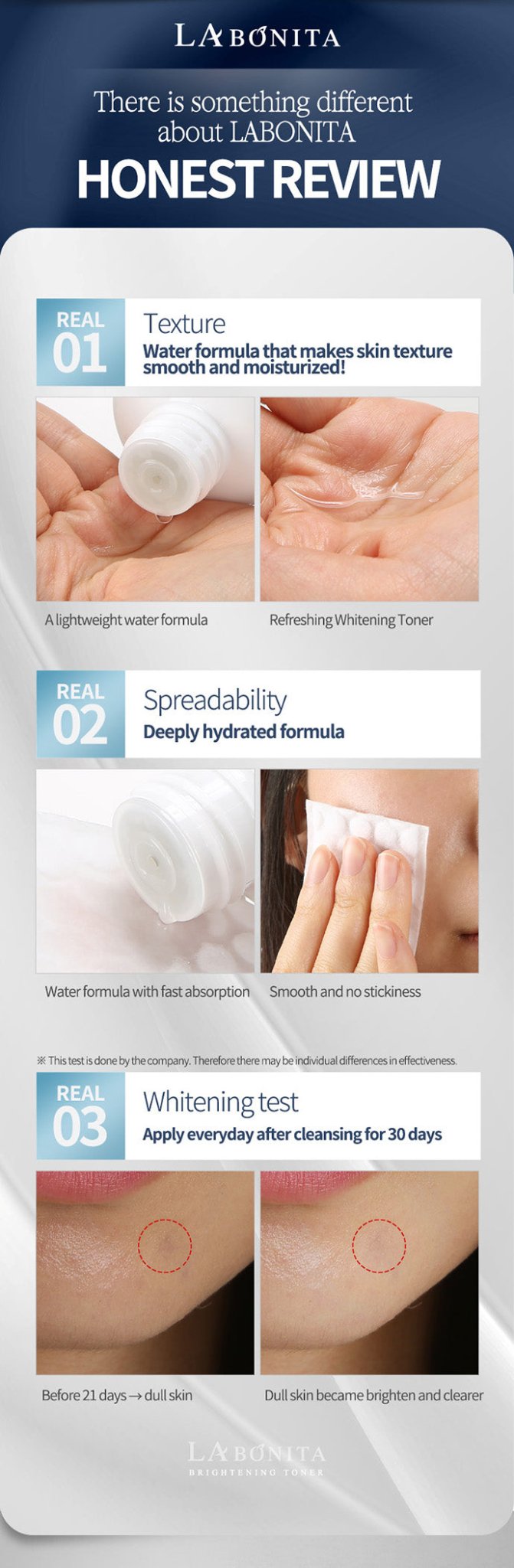 LABONITA Brightening Toner 100Ml - Palace Buy