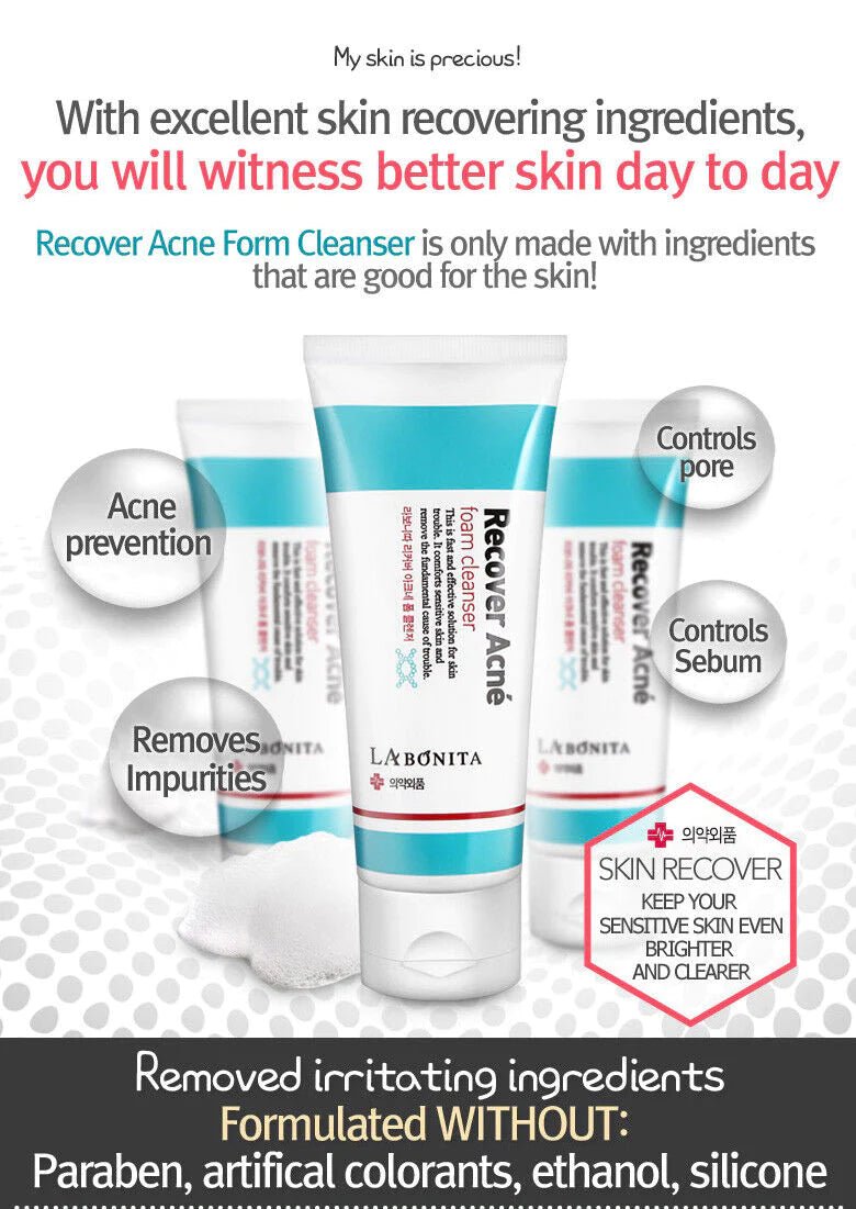 LABONITA RECOVER AC FOAM CLEANSER - 100ML - Palace Buy