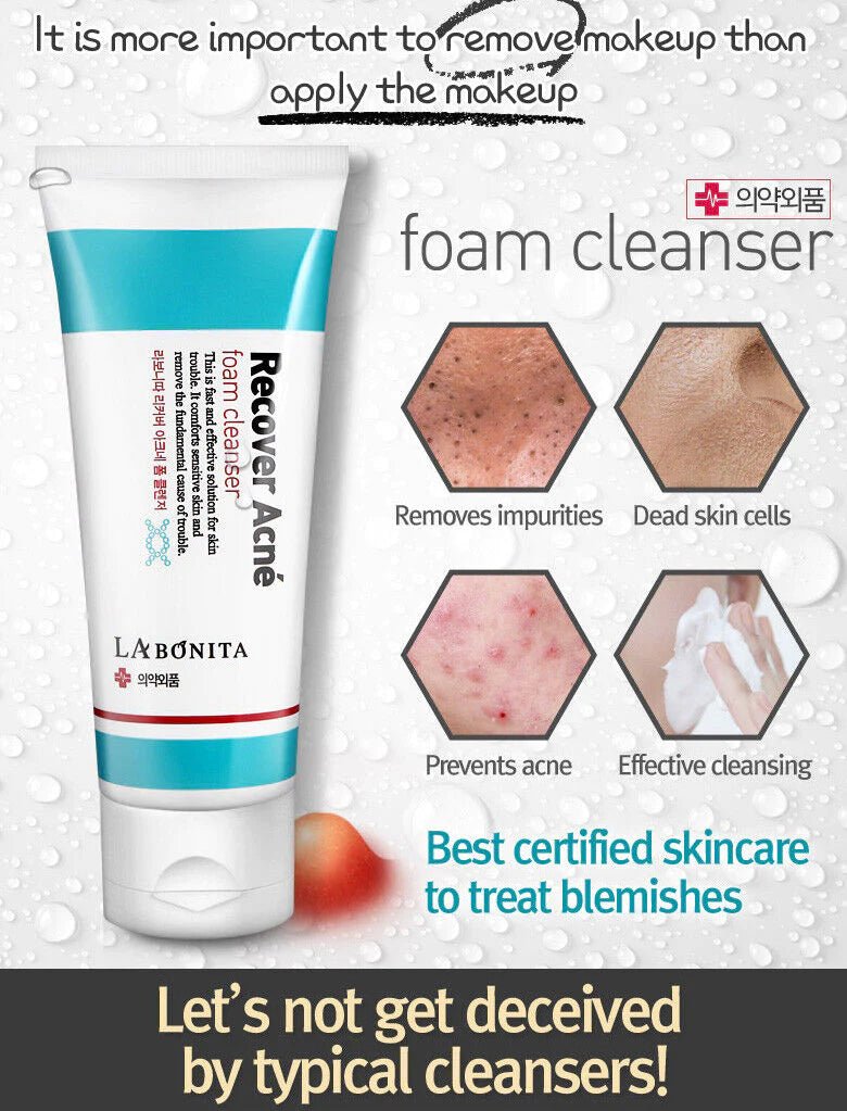 LABONITA RECOVER AC FOAM CLEANSER - 100ML - Palace Buy
