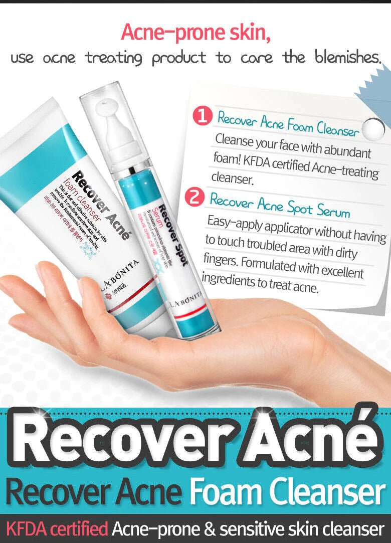 LABONITA RECOVER AC FOAM CLEANSER - 100ML - Palace Buy