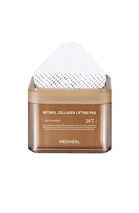 MEDIHEAL Retinol Collagen Lifting Pad 100pcs - Palace Buy