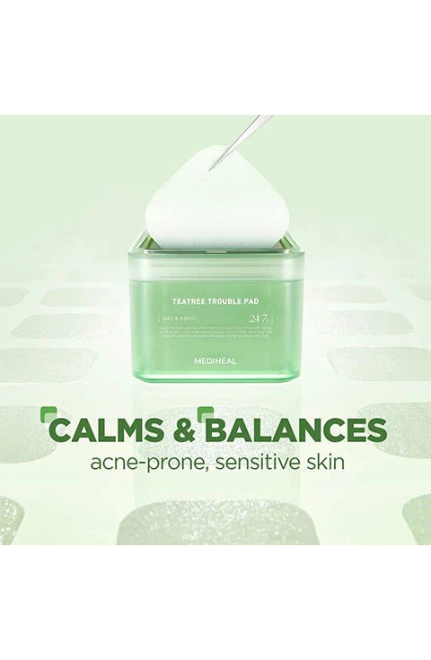 MEDIHEAL Teatree Trouble Pad 100pcs - Palace Buy