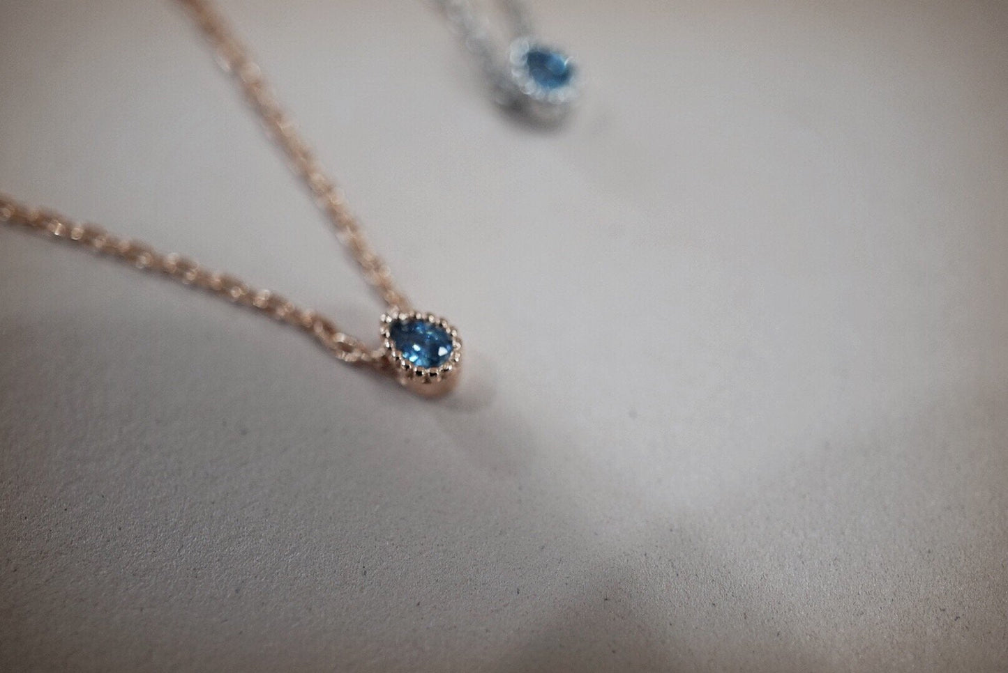 Noble Water Drop Pendant Necklac - 925 Sterling Silver (18K Gold plated) - Made in Korea - Palace Buy