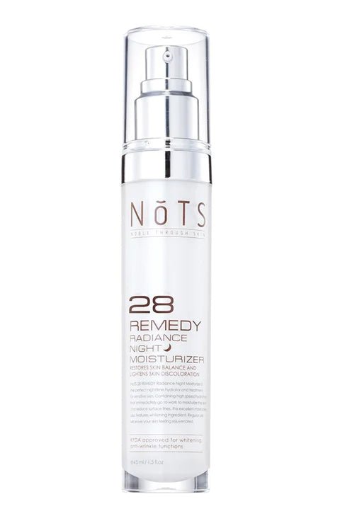 NOTS 28 Remedy Radiance Night Moisturizer 45Ml - Palace Buy