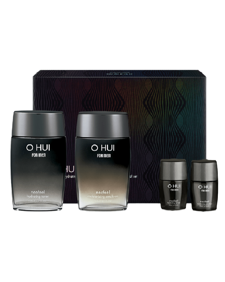OHUI For Men Neofeel 2PC Set (Skin+Emulsion) Fresh,Moisture,Pore care - Palace Buy