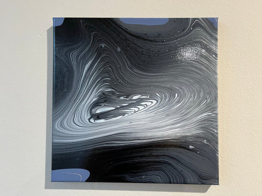 Original Hand Created Arcrylic Pouring and Fluid Art Painting on 10"x10" Canvas~ Varnished - Palace Buy