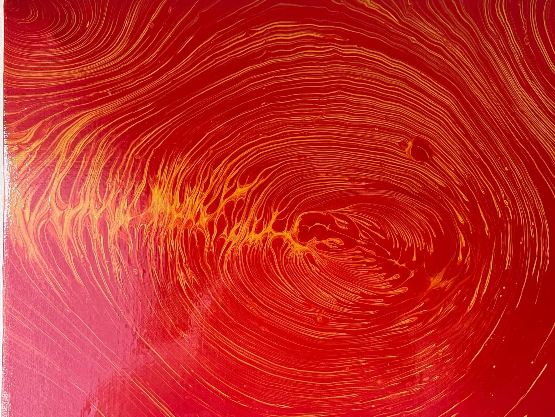 Original Hand Created Arcrylic Pouring and Fluid Art Painting on 8"x10" Canvas~ Varnished - Palace Buy