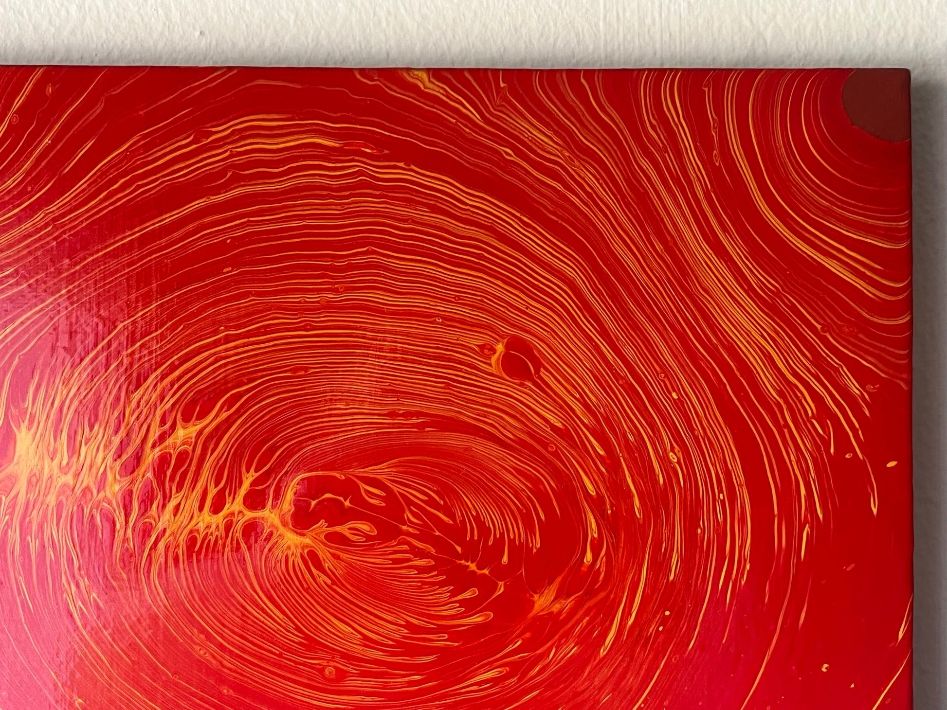 Original Hand Created Arcrylic Pouring and Fluid Art Painting on 8"x10" Canvas~ Varnished - Palace Buy