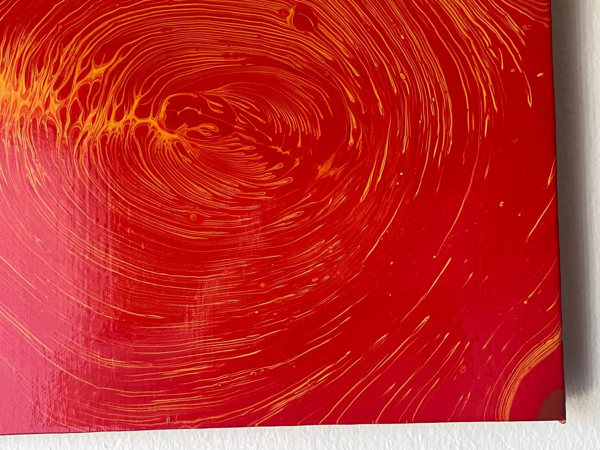 Original Hand Created Arcrylic Pouring and Fluid Art Painting on 8"x10" Canvas~ Varnished - Palace Buy