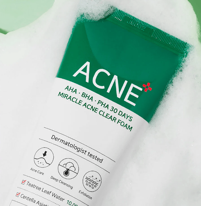 SOMEBYMI AHA BHA PHA 30 Days Miracle Acne Clear Foam 100ml - Palace Buy