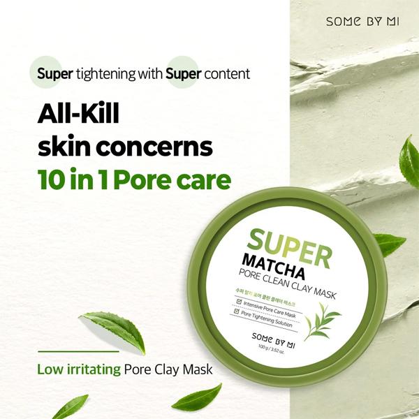 SOMEBYMI Super Matcha Pore Clean Clay Mask 100g - Palace Buy