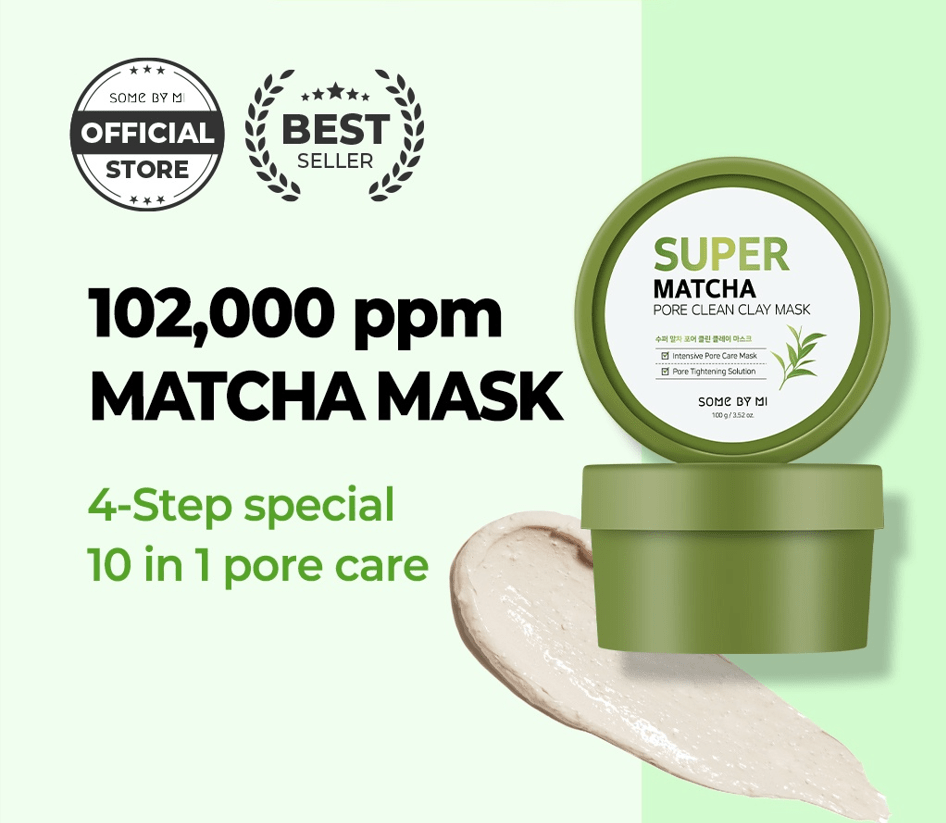 SOMEBYMI Super Matcha Pore Clean Clay Mask 100g - Palace Buy