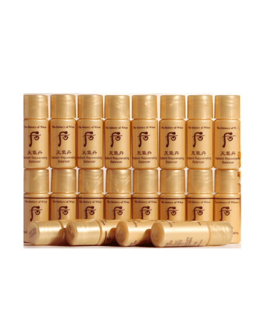 The History Of Whoo Radiant Rejuvenating Balancer + Emulsion - 천기단 - 天气丹 Anti - aging,Firming,Elasticity，Moisturizing - Palace Buy